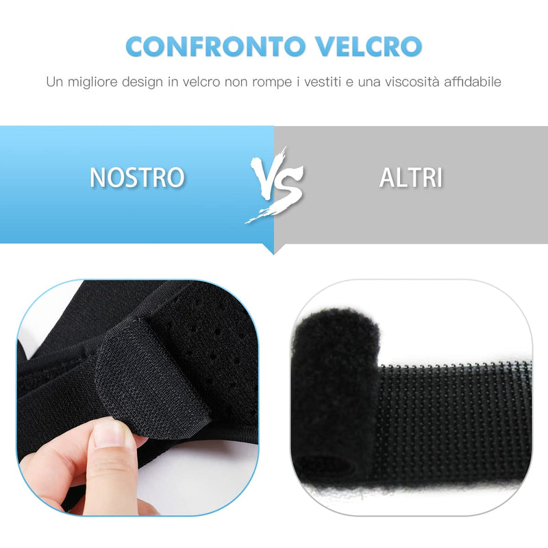 Tenbon Hernia Belt For Men Women Flexible Adjustable Hernia Belt Support Band Pain Relief Recovery Belt With 2 Removable Compression Pads Comfortable Material (M) - NewNest Australia