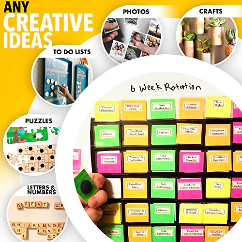 Adhesive Magnets for Crafts - 100 PCs Flexible Round Magnets with Adhesive Backing - Small Sticky Magnets - Magnetic Dots with Adhesive Back are Alternative to Magnetic Tape, Stickers and Strip - NewNest Australia