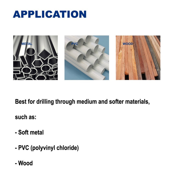 Pack of 12, 9/64-Inch Titanium Nitride Coated Drill Bit, High Speed Steel, Jobber Length, for Metal, Plastic, Wood - NewNest Australia