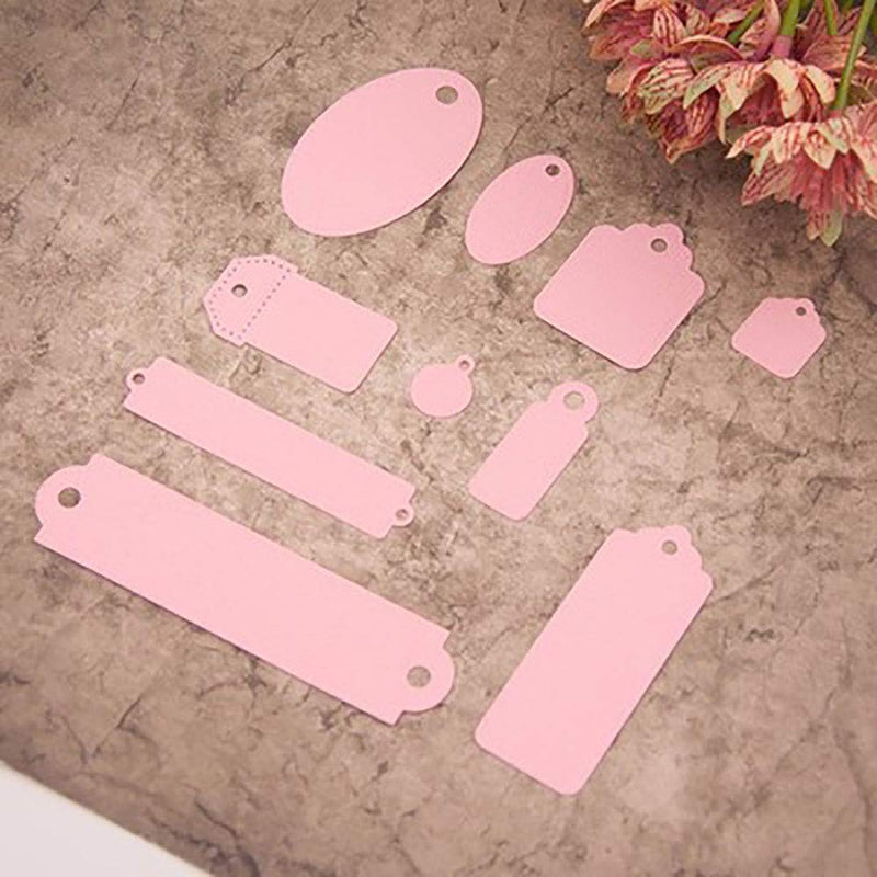 Bookmark Metal Cutting Dies Stencil Template Molds, Embossing Tool Die Cuts for Card Making Album Paper Scrapbooking DIY Etched Dies Craft 0pcs Bookmarks - NewNest Australia