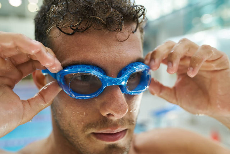 Arena Air-Soft Anti-Fog Non Mirrored Swim Goggles for Men and Women Clear / Blue - NewNest Australia