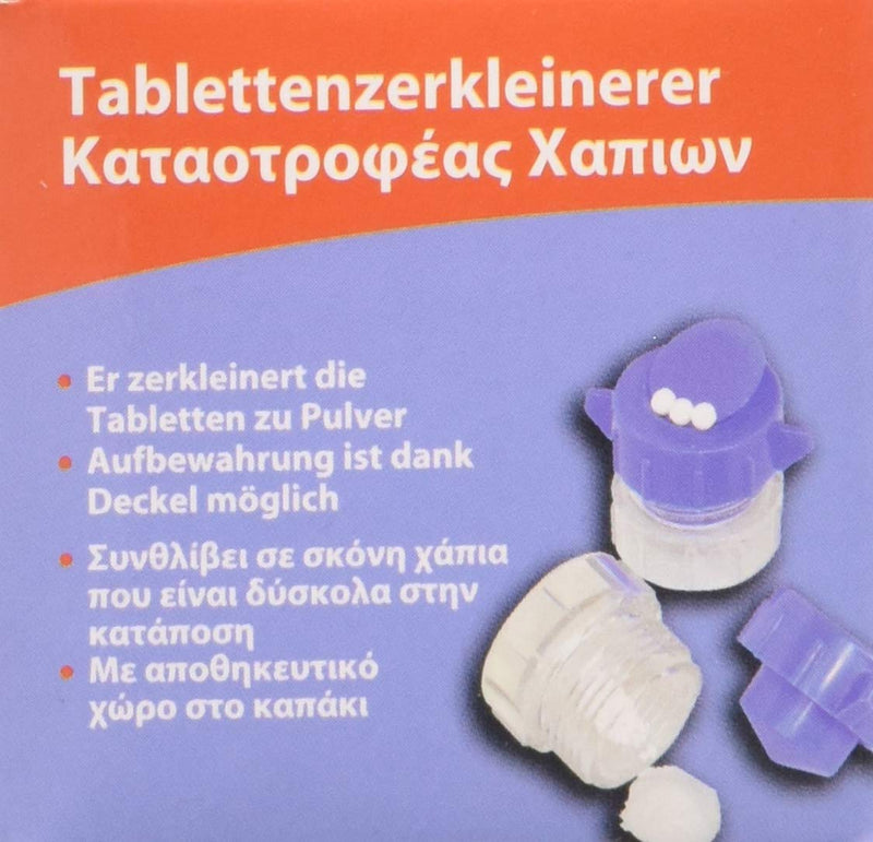 Gima - Ultra Pills Crushers, Professional and Domestic Pills Pulverizer, with built-in pillbox, for Elderly persons and Children, also suitable for Pets, pack of 1 unit - NewNest Australia