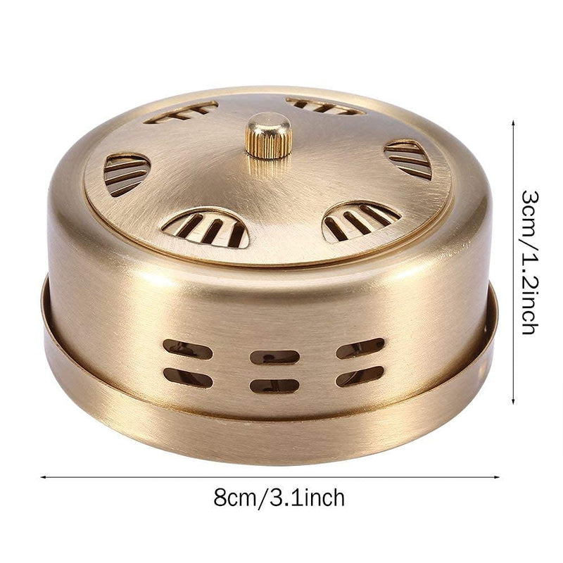 Copper Moxibustion Box 3 Speed Adjustable Thickened Acupuncture Moxa Box Temperature Control Moxa Sticks Burner Holder Moxibustion Burner Tank Health Care For Elderly - NewNest Australia