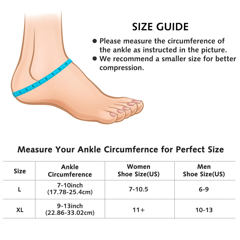 Ankle Foot Ice Pack Wrap for Injuries, Reusable Gel Ice Pack for Hot and Cold Therapies, Flexible Cold Pack for Achilles Tendonitis, Plantar Fasciitis, Swelling, Sprained, Post-Surgery Recovery - NewNest Australia