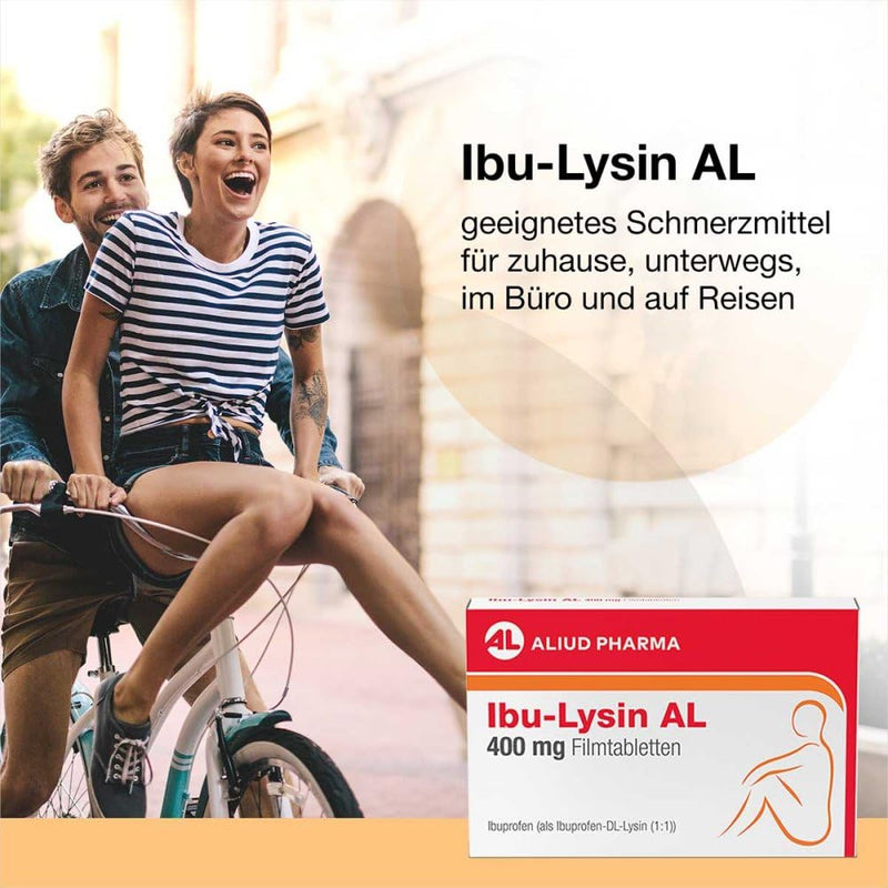 IBU-LYSIN AL 400 mg film-coated tablets 50 pcs - NewNest Australia