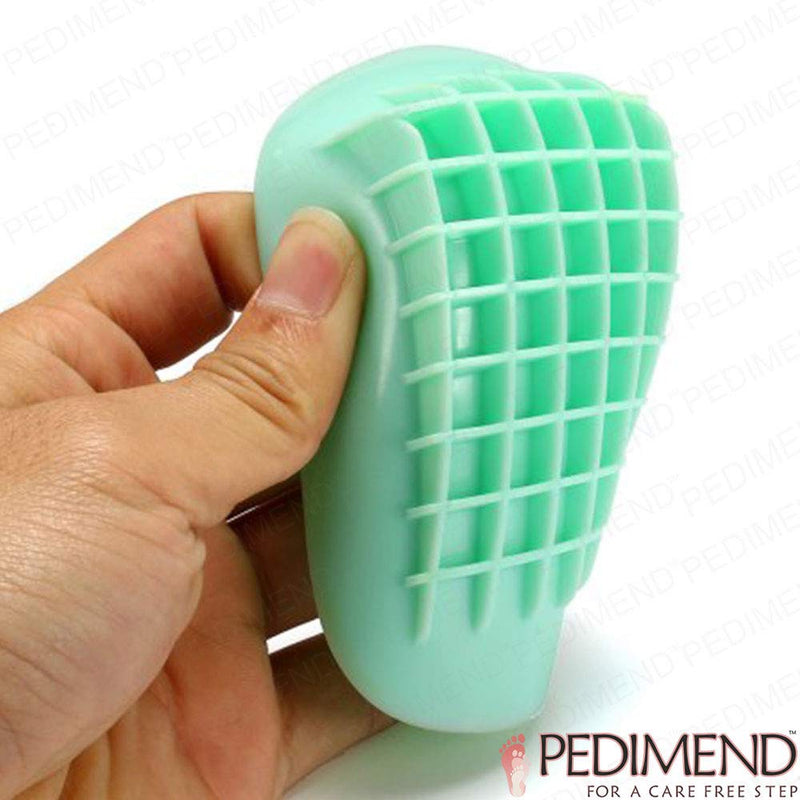 Pedimend Heel Cups for Treatment of Plantar Fasciitis/Heel Pain/Heel Spurs - Support for Heel and Ankle - Reducing Pain/Fatigue and Swelling - for Men & Women - Foot Care (ONE Pair) ONE PAIR - NewNest Australia