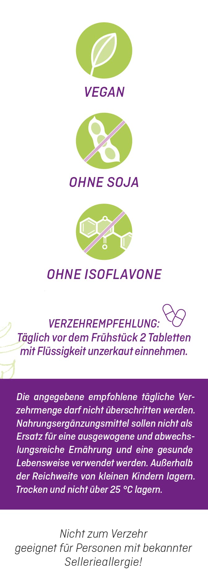 menoelle® menopause tablets, herbal with EstroG-100 extract. For hot flashes, insomnia and other symptoms. Hormone-free, vegan with no side effects. 60 tabs/month. - NewNest Australia