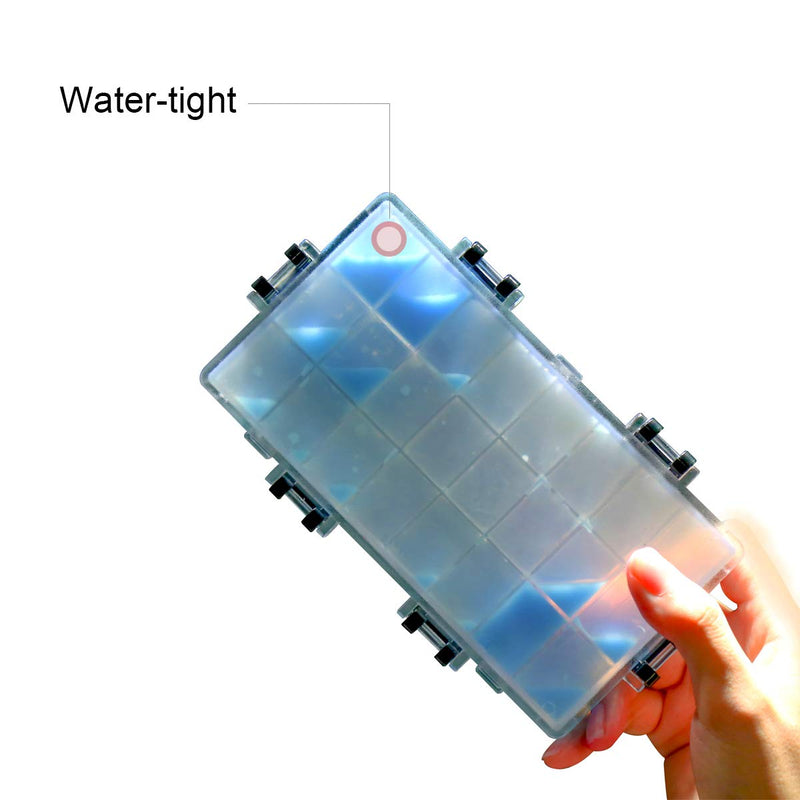 Transon Paint Storage Palette Box 24 Wells Airtight Stay Wet for Watercolor, Gouache, Acrylic and Oil Paint - NewNest Australia