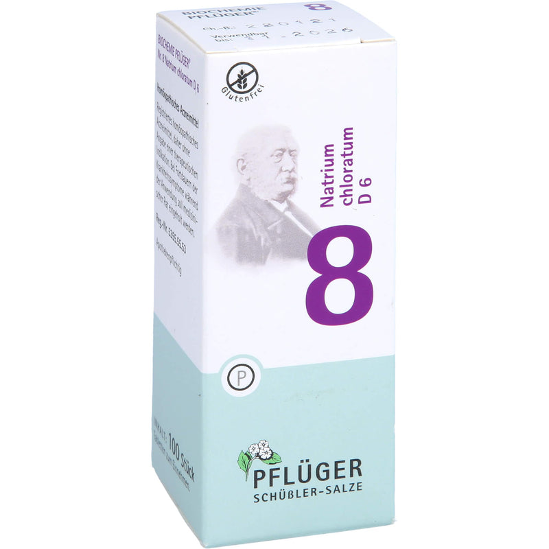 BIOCHEMIE 8 NATR CHLOR D 6, 100 pcs - NewNest Australia