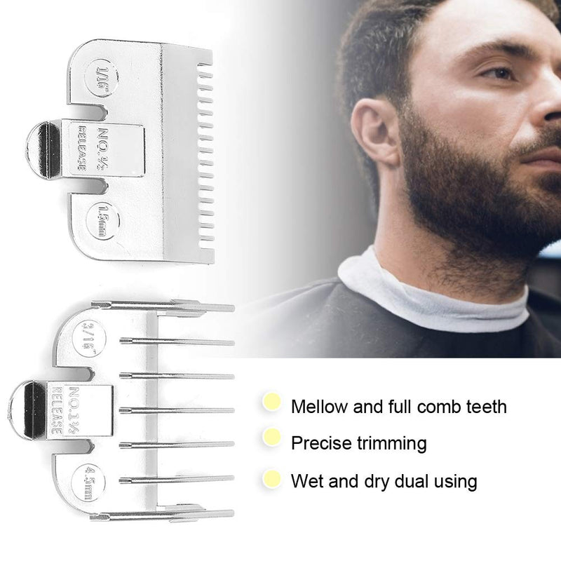 Trimmer Attachments 1.5 Mm 4.5 Mm, Universal Comb Attachment Comb For Choice Professional Guide Combs Hair Trimmer Cutting Instructions For Home Hairdressers - NewNest Australia