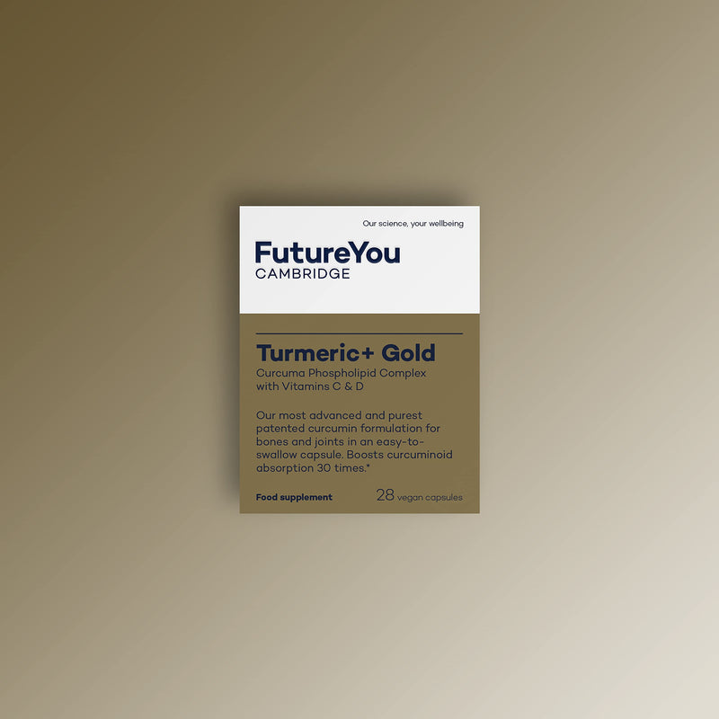 Turmeric+ Gold - Curcumin Capsule Patented Meriva Formulation with Vitamins C & D – Purest Turmeric Supplement for Bones, Joints & Muscles, 28 Day Supply - NewNest Australia