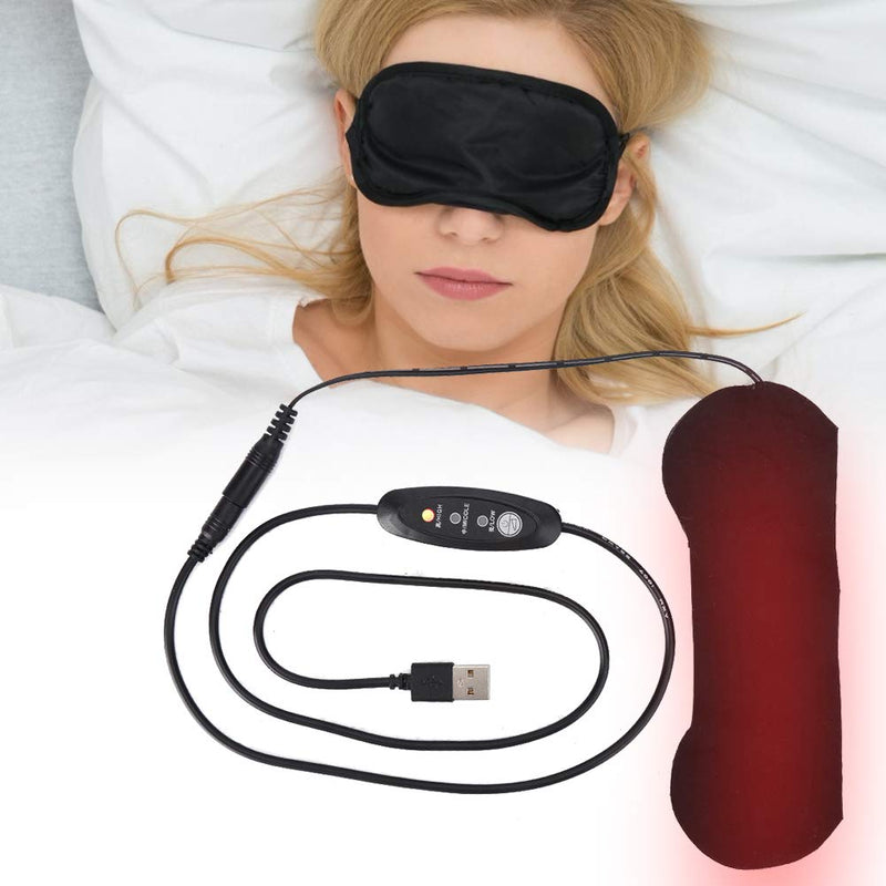 Portable USB Electric Heating Eye Patch Warm Therapeutic Treatment, Heated Eye Mask Heating PadsHot & Cold Therapies - NewNest Australia