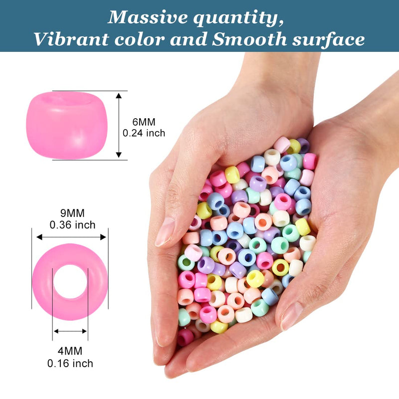 Eppingwin Beads and Bead assortments (1000 Candy Pony Beads) 1000 Candy pony beads - NewNest Australia