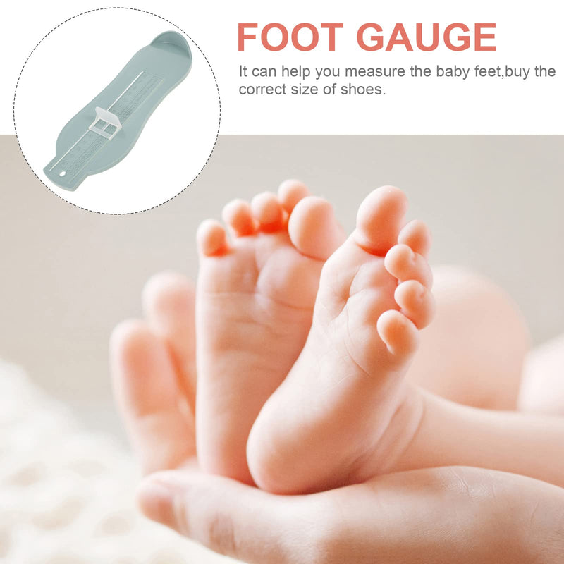 ROSENICE Baby Foot Measurement Children Foot Measurement Measuring Tool Shoes Size Measuring Gauge (Plain Blue) - NewNest Australia