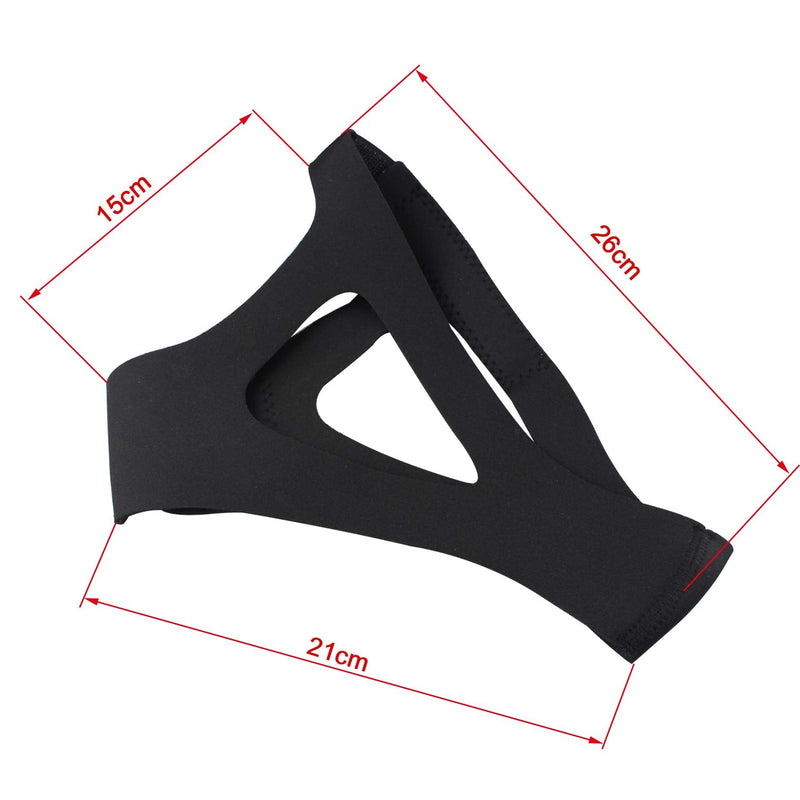 Futheda Anti Snoring Chin Strap Stop Snoring Chin Strap Comfortable Snoring Reduction Relief Better Breath and Sleep Snore Stopper Adjustable Stop Snoring Sleep Aid for Men Women - NewNest Australia