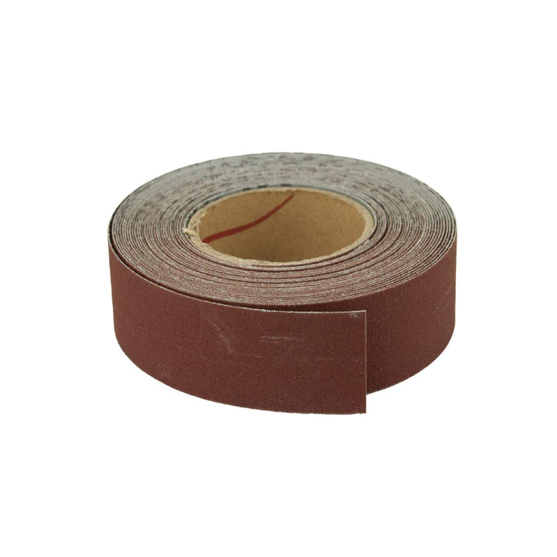 POWERTEC 4RA2115 150 Grit Aluminum Oxide Sanding Paper Roll | 1” x 20' Self-Dispensing Clear Blister Pack - NewNest Australia