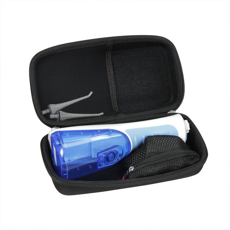 For Waterpik Waterflosser Cordless PLUS Professional Water Flosser Nano Sonic Toothbrush WP-450 WP-440 Travel Hard EVA Protective Case Carrying Pouch Cover Bag by Hermitshell Black - NewNest Australia