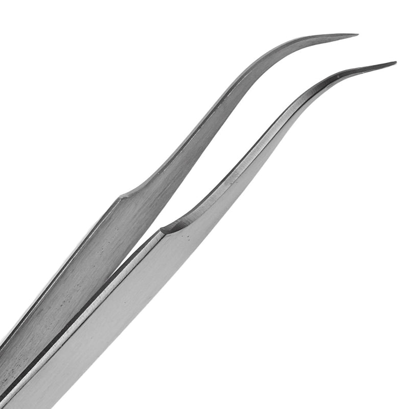 May - tick tweezers for dogs and cats - tick tweezers - tweezers for removing ticks - curved tip - stainless steel - NewNest Australia