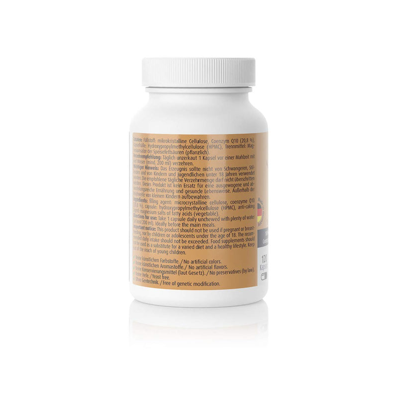 Zein Pharma Coenzyme Q10 capsules 100 mg, 120 capsules, pack of 1 (1 x 57.5 g) - NewNest Australia