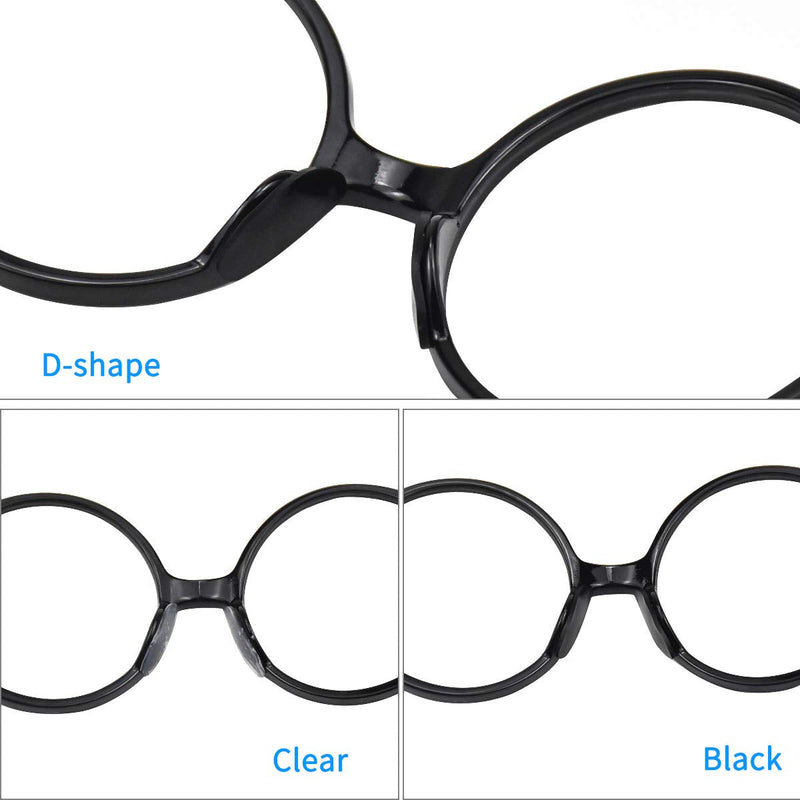 20 pairs of silicone nose pads, self-adhesive thin non-slip nose pads glasses, anti-slip glasses nose pad, glasses pad nose soft glasses pads, nose pads for glasses sunglasses (clear) clear - NewNest Australia
