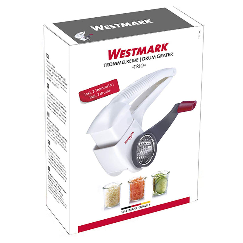 NewNest Australia - Westmark Trio Rotary Grater, A, White 