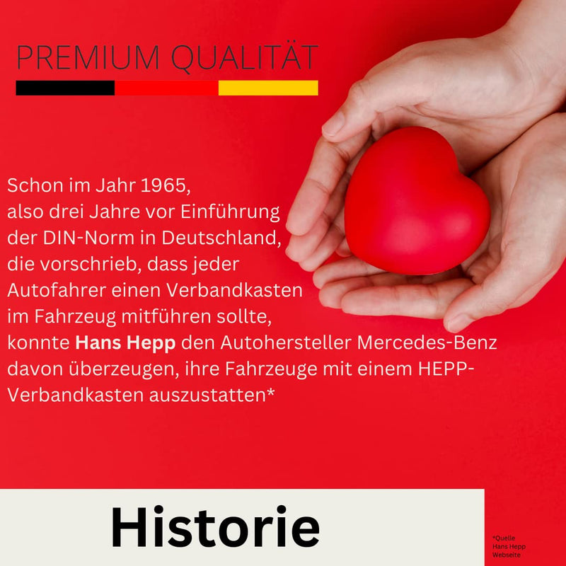 First Aid Kit New Standard 2023 ‚ Original Hans Hepp German Oem Since 1965 ‚ Sanitary Box For Cars 2023 With Masks ‚ First Aid Set Car 2023 According To New Standard Din 13164 - NewNest Australia