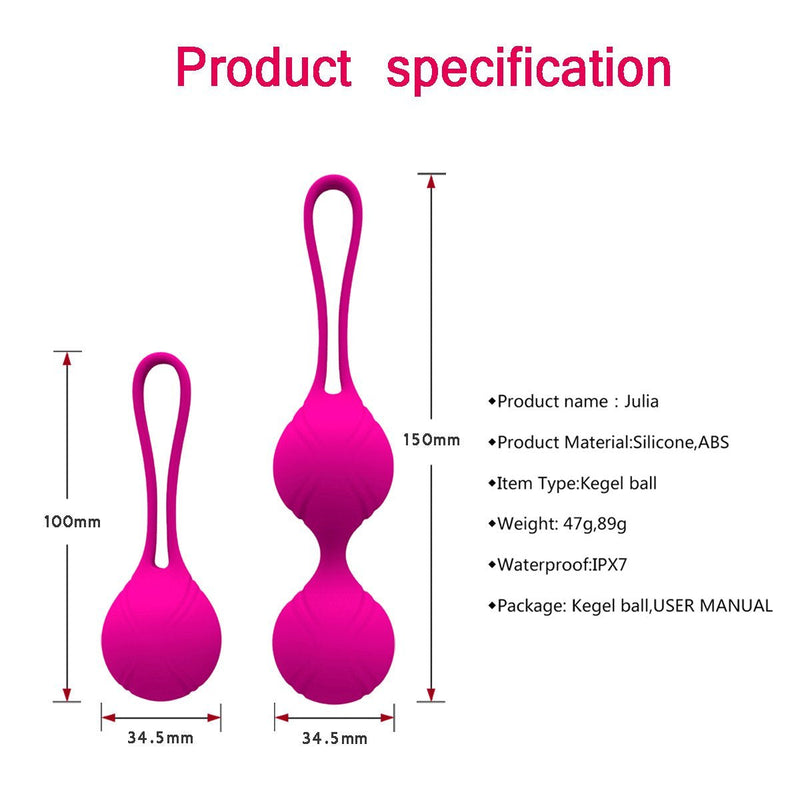 Kegal balls Exercise Weight - Doctor recommends female and female bladder control and pelvic floor exercises for Female Kegel exercise vaginal tightening ball - NewNest Australia