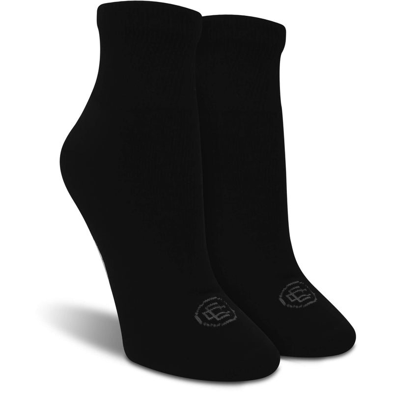 Doctor's Choice Women's Diabetic Ankle Socks, Non-Binding, Circulatory, Cushioned, 4 Pack, Black, Shoe Size 6-10, Sock Size 9-11 Black/Ankle Medium - NewNest Australia