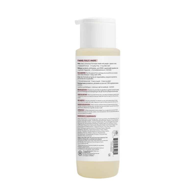 The Honest Company Nourish Shampoo + Body Wash Sweet Almond - 18 Fl Oz - NewNest Australia