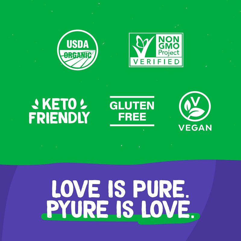 Pyure Organic Stevia Sweetener Extract Powder- 100% Stevia Leaf Extract, No Fillers, 300x Sweeter Than Sugar, 1,000 Servings - NewNest Australia