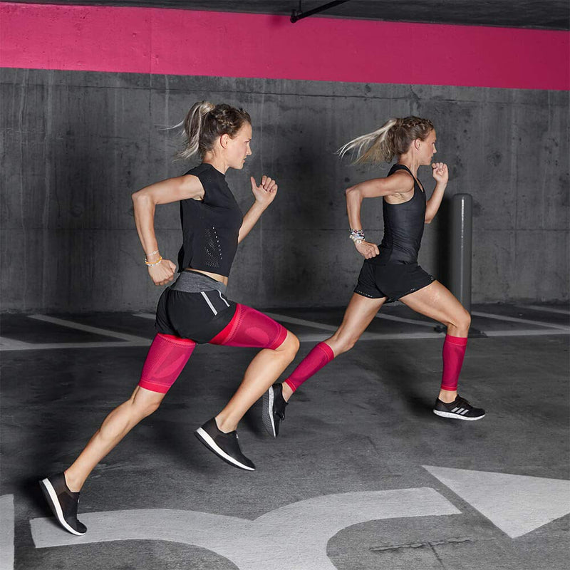 Bauerfeind Compression Thigh Bandage ‚úsports Compression Sleeves Upper Leg‚ù, 1 Pair Of Sleeves Thigh Unisex, For Ball And Endurance Sports To Strengthen The Muscles - NewNest Australia