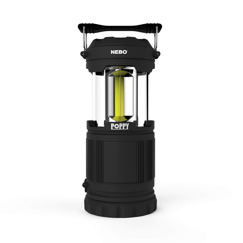 NEBO Poppy Powerful 300 Lumen Lantern & Spot Light | Rubberized Impact- Resistant Body With Adjustable Handle | Black - NewNest Australia