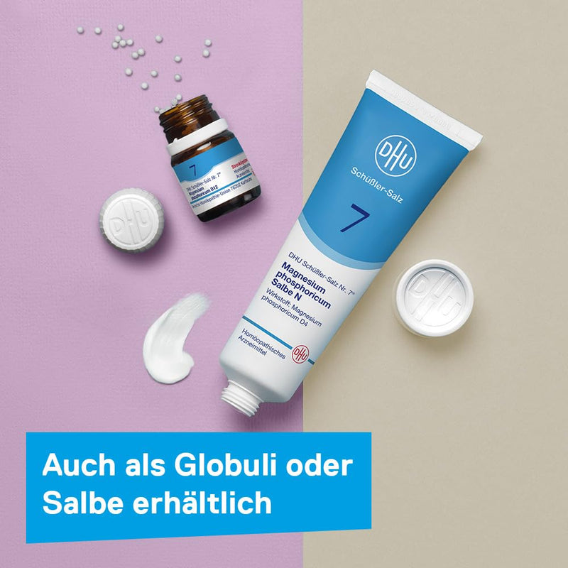 DHU Schüßler Salt No. 7 Magnesium phosphoricum D6 - The mineral salt for muscles and nerves - the original - environmentally friendly in a medicine jar, 200 tablets - NewNest Australia