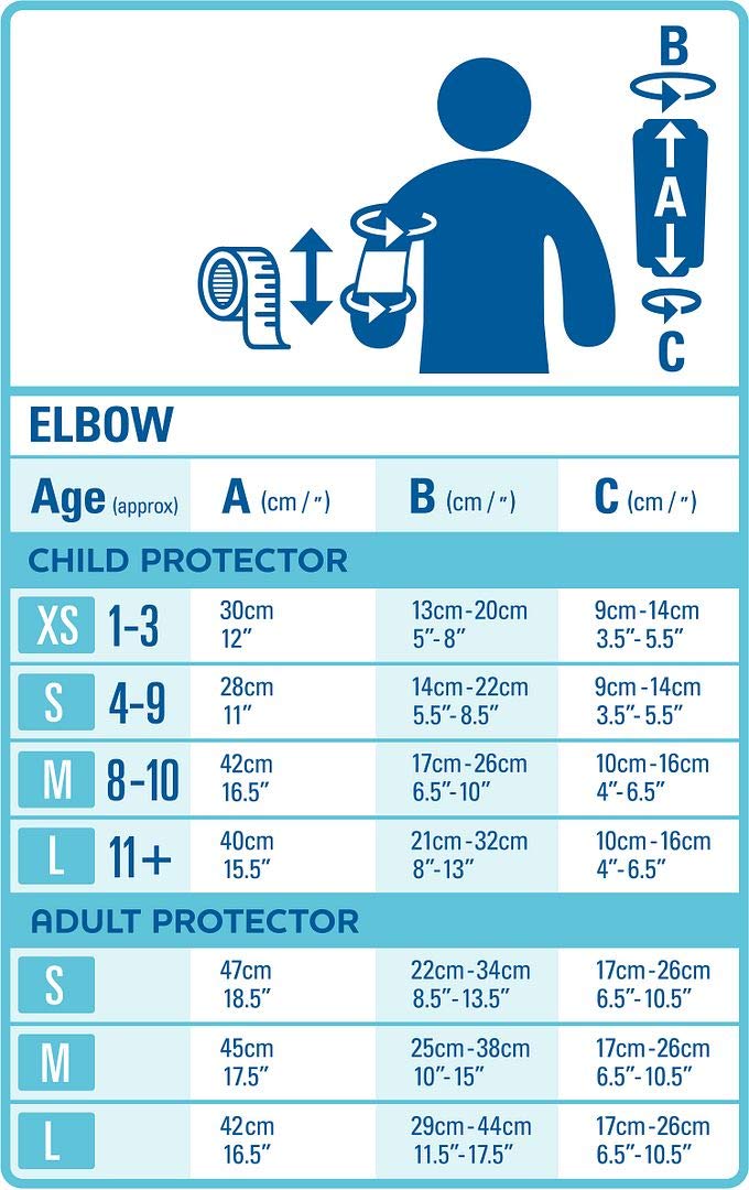 Bloccs - Adult Waterproof Elbow Protectors, (L) L (Pack of 1) - NewNest Australia
