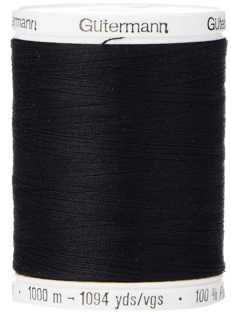 Gutermann Sew-All Thread 1094 Yards-Black (24357) Black - NewNest Australia
