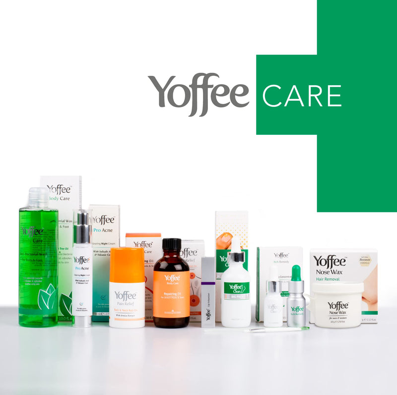 Yoffee Body Care - Antibacterial Wash for Body and Feet - Antifungal with pure Tree Tea Oil and Mint - Eliminates body odour - Relieves itching, irritations and inflammations / 300ml - Made in Spain - NewNest Australia