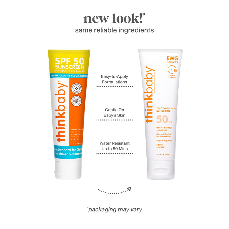 Thinkbaby Baby Suncreen - SPF 50+ - 3 fl oz by Thinkbaby - NewNest Australia