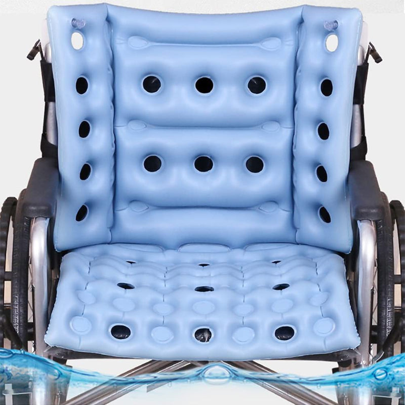 Faderr Bed Sore Cushions for Butt for Recliner, Pressure Sore Cushions for Sitting in Recliner, Inflatable Wheelchair Cushions for Pressure Relief (Blue) Blue - NewNest Australia