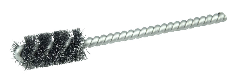 Weiler 21074 1/2" Power Tube Brush.005" Steel Wire Fill, 1" Brush Length, Made in The USA (Pack of 10) 1/2" Dia x 0.005 Wire Size - NewNest Australia