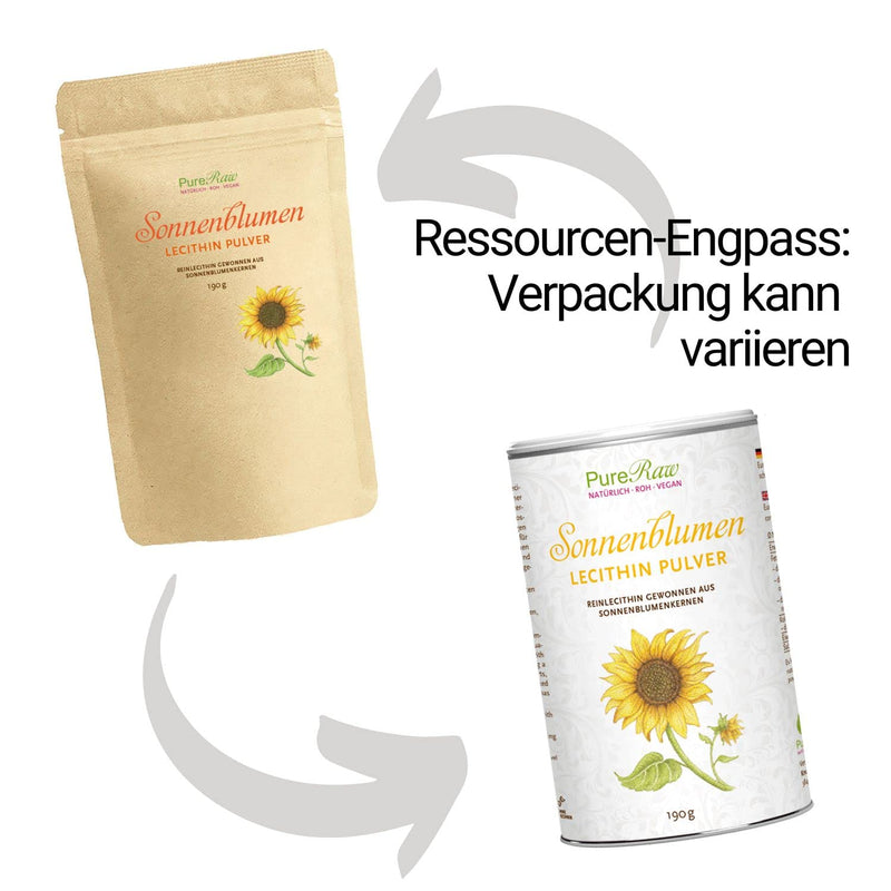 Sunflower Lecithin Powder for Cooking & Baking - Sunflower Lecithin Powder, Vegan Phosphatidylcholine Emulsifier Fine Granules Lecithin Sunflowers - Sunflower Lecithin Powder | PureRaw 190g 190g (pack of 1) - NewNest Australia