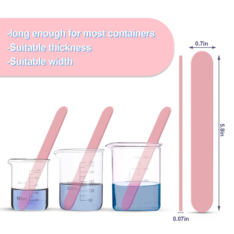 HTVRONT Stir Sticks for Epoxy Resin, 20PCS PVC Mixing Sticks, 4 Colors Reusable Plastic Stirring Sticks for Mixing Resin, Epoxy, Liquid, Paint, Molds, DIY Crafts - NewNest Australia