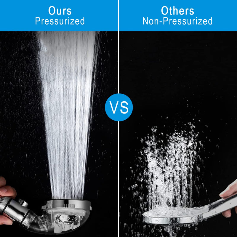Vacto High Pressure Handheld Shower Head with Filter, Shower Head Kits with Hose and Bracket, Hard Water Softener Water Purifying Filtered Showerheads with Filter Beads  Helps Dry Skin and Hair Loss - NewNest Australia