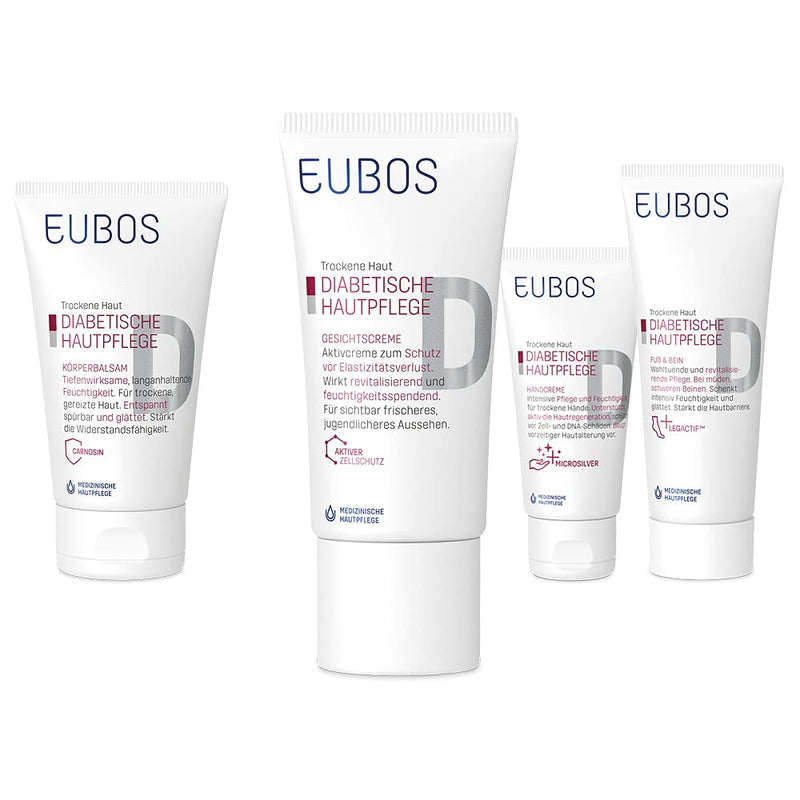Eubos | DIABETIC SKIN CARE Face Cream | 50ml | for dry and sensitive skin | without mineral oil | Protection against loss of elasticity | For daily facial care facial cream 50 ml - NewNest Australia