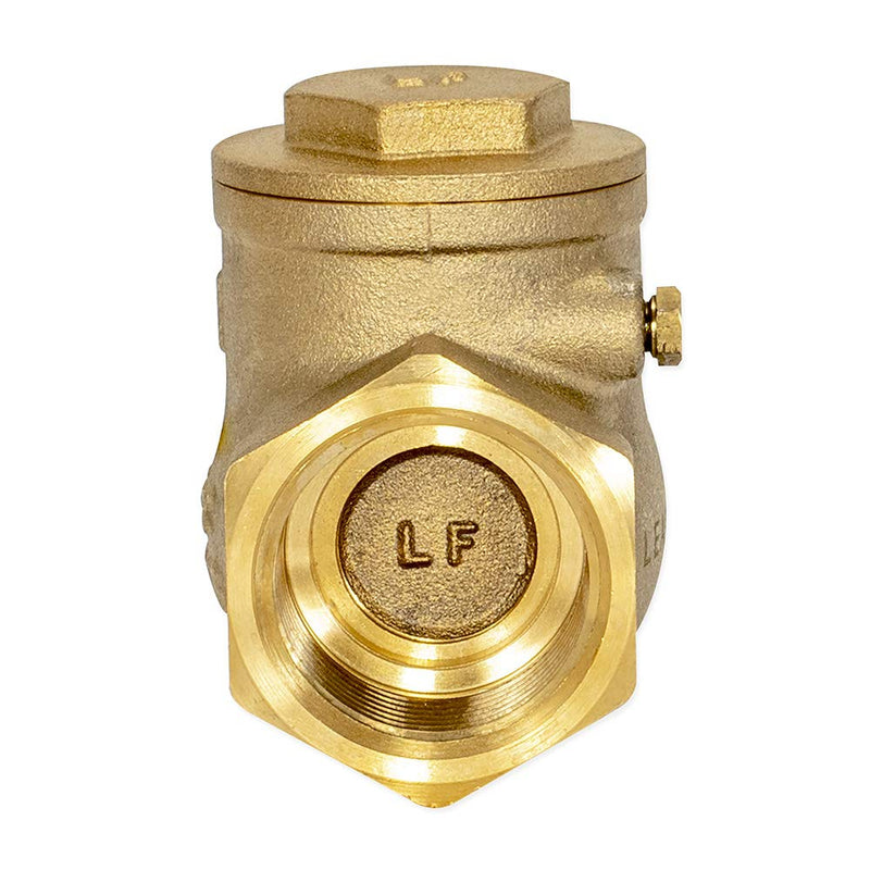 EZ-FLO 20425LF, Brass Swing Check Valve, 1" IPS - NewNest Australia