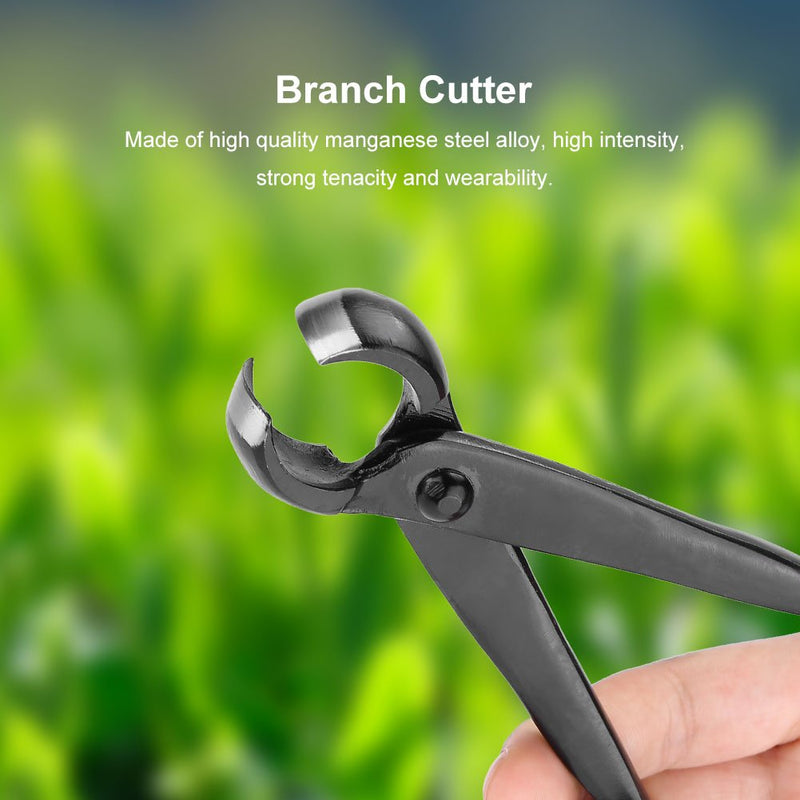 GLOGLOW Branch Cutter Professional Bonsai Tools, Manganese Steel Alloy Sharp Blade Round Edge Knob Cutter Gardening Plants Pruner(210mm / 8.27inch) 210mm / 8.27inch - NewNest Australia