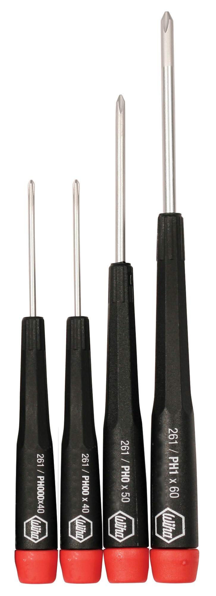 Wiha 26194 Screwdriver Set, Phillips With Precision Handles, 4 Piece Pack 1 - NewNest Australia