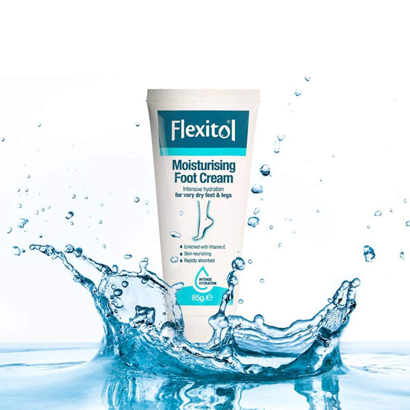 Flexitol Moisturising Foot Cream, Provides Intensive Hydration for Very Dry Feet and Legs – 85g - NewNest Australia