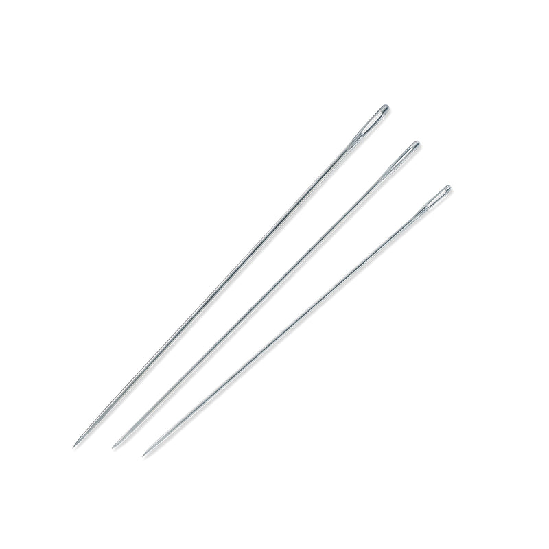 Dritz Deluxe Assortment Hand Needles, Styles & Sizes, Nickel, 100 Deluxe Hand Needles with Needle Threader - NewNest Australia