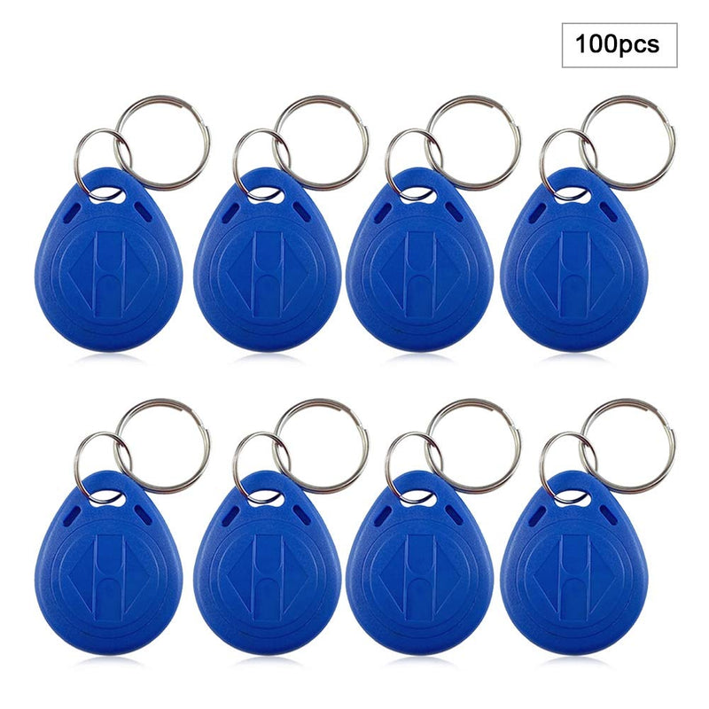 New RFID Proximity ID Card Key for Access Control (Blue), Rewritable Key Keyfobs Keychains for Door Access Control, Pack of 100 (ID Card) - NewNest Australia