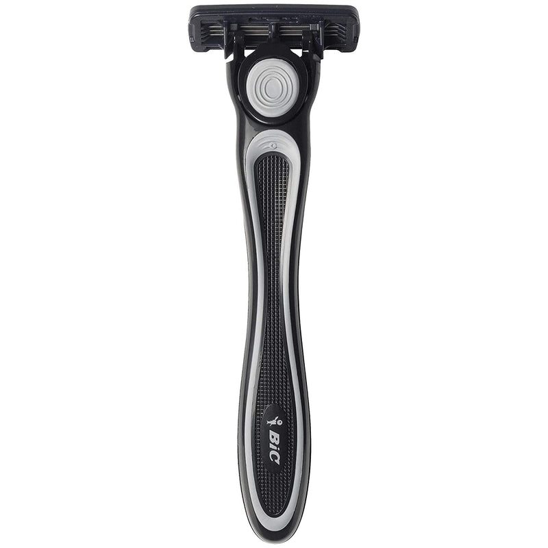 BIC Flex 4 Sensitive Hybrid Men's 4-Blade Disposable Razor, 1 Handle and 4 Cartridges, For a Smooth Shave 1 Handle 4 Cartridges - NewNest Australia